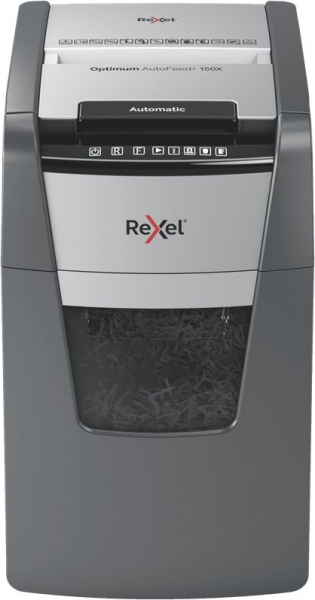 Шредер Rexel Optimum AutoFeed 150X, черный (2020150XEU)