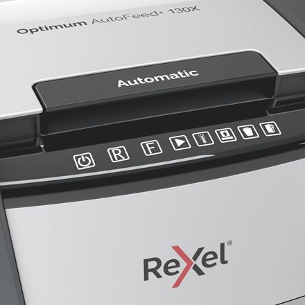 Шредер Rexel Optimum AutoFeed 130X, черный (2020130XEU)
