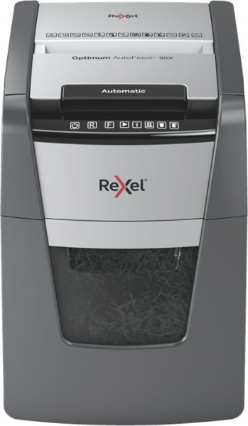 Шредер Rexel Optimum AutoFeed 90X, черный (2020090XEU)