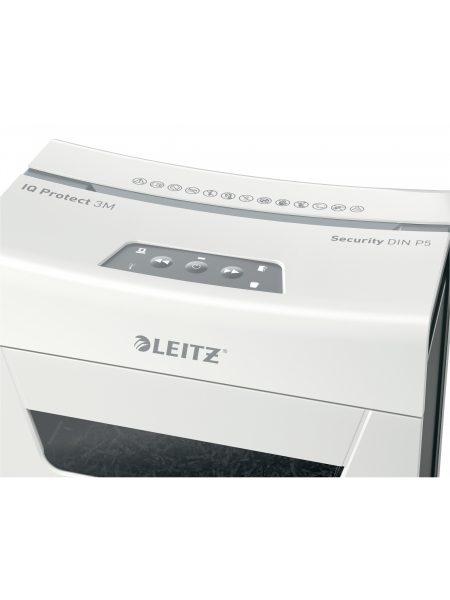 Шредер Leitz IQ PROTECT Premium 3M, белый (80930000)