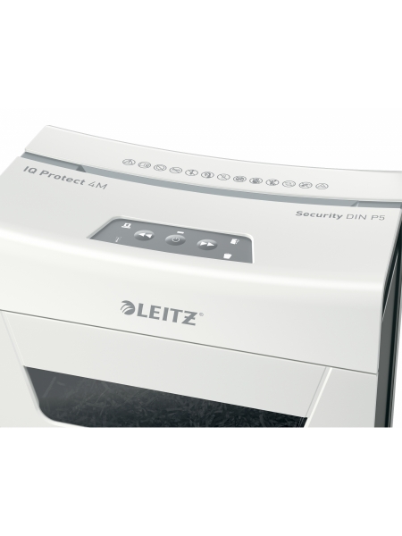 Шредер Leitz IQ PROTECT Premium 4M, белый (80940000)