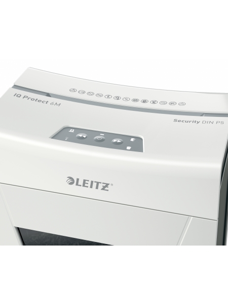 Шредер Leitz IQ PROTECT Premium 6M, белый (80950000)