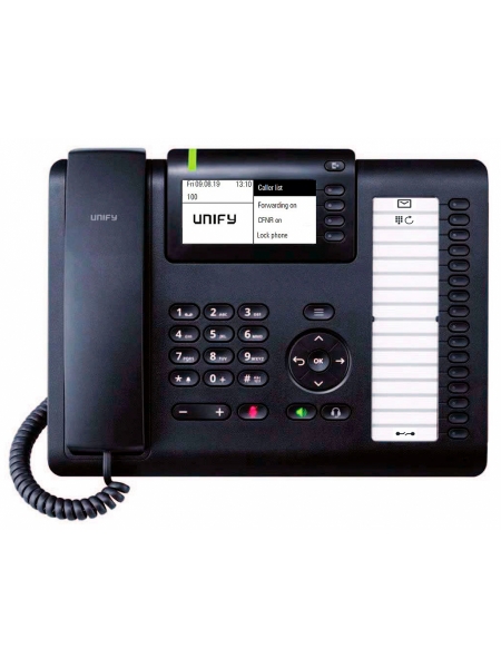 Телефон SIP Unify OpenScape Desk Phone CP400T черный (L30250-F600-C436)