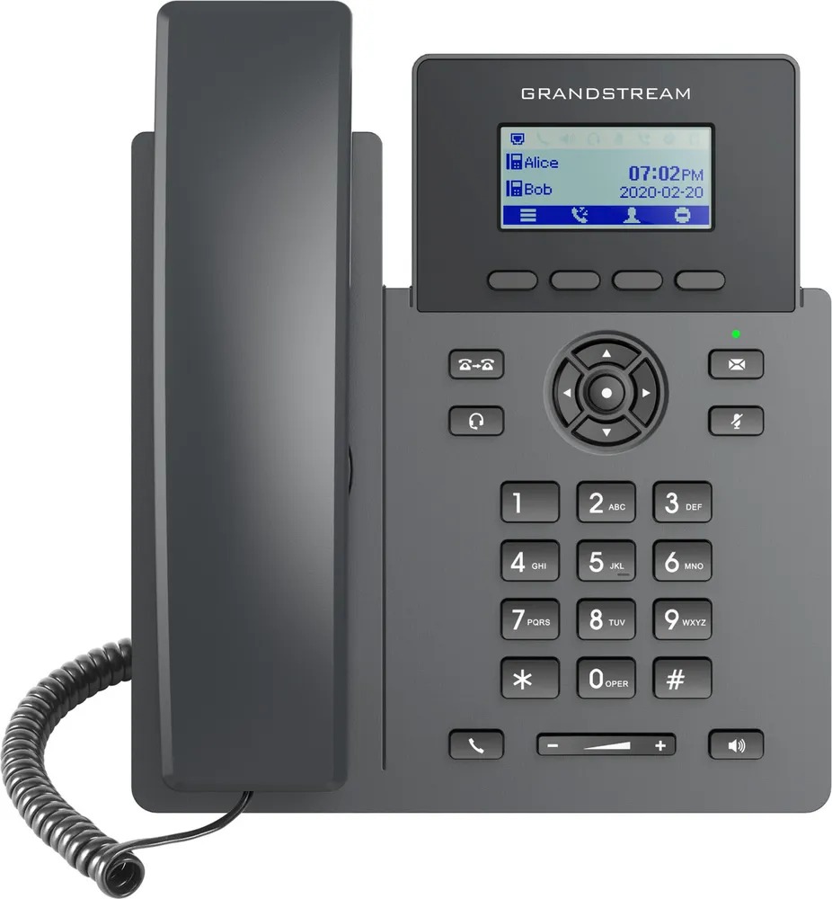 Телефон IP Grandstream GRP2601, черный