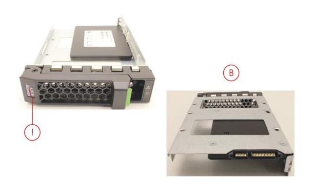 Накопитель SSD Fujitsu 1x1920Gb SATA для Primergy RX2540 M5 S26361-F5732-L192 Hot Swapp 3.5