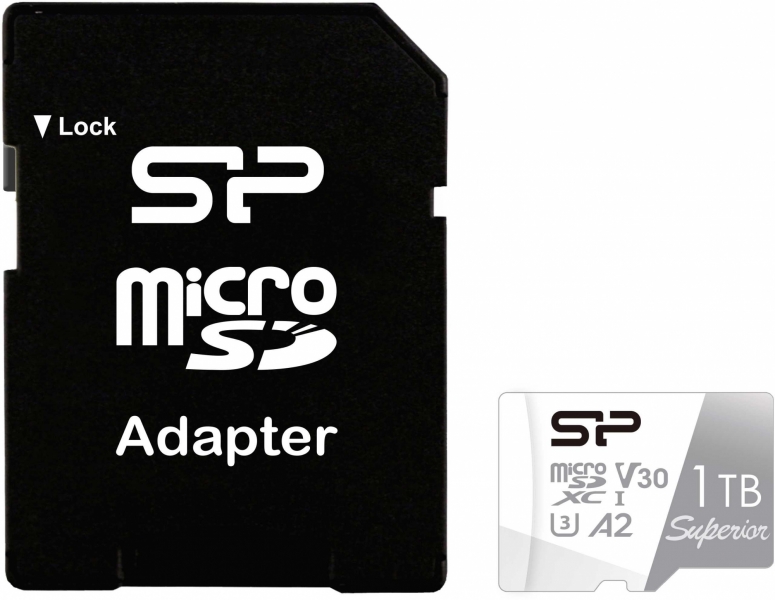 Флеш карта Silicon Power microSDXC 1Tb Class10 (SP001TBSTXDA2V20SP)