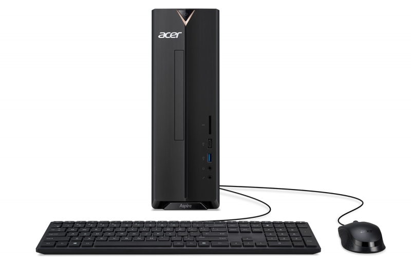 ПК Acer Aspire XC-895 SFF i3 10100 (3.6)/8Gb/2Tb 7.2k/SSD256Gb/UHDG 630/CR/Endless/GbitEth/300W/черный