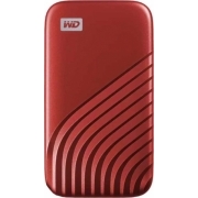 SSD жесткий диск WESTERN_DIGITAL USB-C 2TB EXT. WDBAGF0020BRD-WESN, красный 