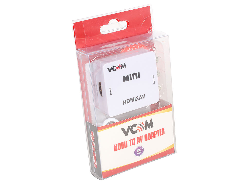 Конвертер VCOM HDMI =) AV, (DD494)
