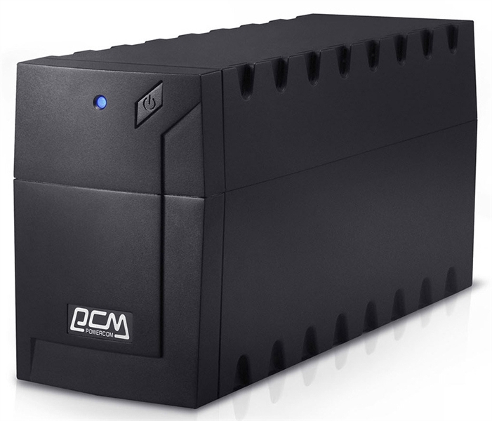 ИБП PowerCom RPT-800AP EURO USB 800ВA, черный
