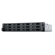 Synology Rack 2U QC2,1GhzCPU/4Gb(up to 64)/RAID0,1,10,5,6/up to 12hot plug HDDs SATA(3,5' or 2,5')(up to 24 with RX1217RP)/2xUSB/4GigEth(+1Expslot)/iSCSI/2xIPcam(up to 40)/no rail repl RS2418+'