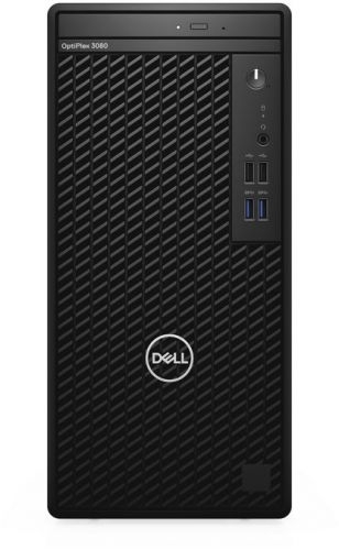 Dell Optiplex 3080 MT Core i5-10500 (3,1GHz) 8GB (1x8GB) DDR4 256GB SSD Intel UHD 630 Linux TPM 1y NBD