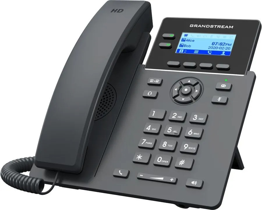 Телефон IP Grandstream GRP2602P, черный