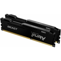 Оперативная память Kingston FURY Beast Black DDR3 8Gb KIT 2x4Gb 1866MHz (KF318C10BBK2/8)