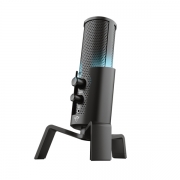 Trust Gaming Microphone GXT 258 Fyru, USB, Streaming, 4-in-1, PC/PS4/PS5, LED-5 Colors, Black [23465]