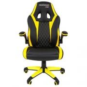 Офисное кресло Chairman game 15 черный/желтый н.п (7069668)