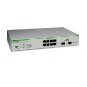 Allied Telesis 8 port 10/100/1000TX WebSmar switch with 2 SFP bays
