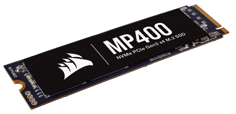 CORSAIR MP400 SSD 2TB, 3D QLC, M.2 (2280), PCIe Gen 3x4, NVMe, R3480/W3000, TBW 400