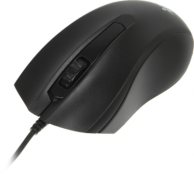 Комплект (клавиатура+мышь) Oklick 621M IRU, USB, проводной, черный