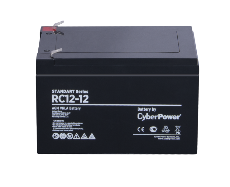 Battery CyberPower Standart series RC 12-12 / 12V 12 Ah