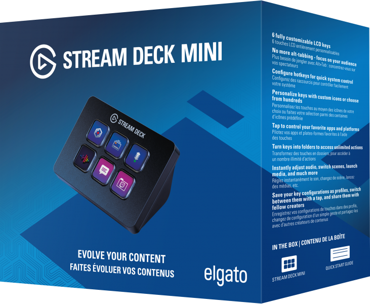 Панель для стриминга Elgato Stream Deck Mini