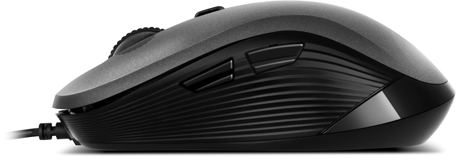 Мышь SVEN RX-520S серая (бесшумн. клав, 5+1кл. 3200DPI, 1,5м, блист)
