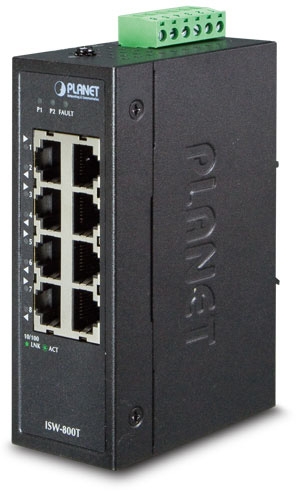 Коммутатор PLANET IP30 ISW-800T