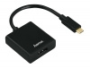 Адаптер Hama 135725 USB Type-C (m) DisplayPort (f) 0.1м черный