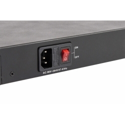 SKAT PoE-16E-2G-2S PoE Plus switch, power 260W, ports: 8-Ethernet, 2-Uplink, 2-SFP