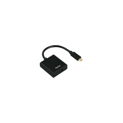 Адаптер Hama 135725 USB Type-C (m) DisplayPort (f) 0.1м черный