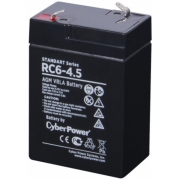 Аккумуляторная батарея для ИБП CyberPower Standart series RC 6-4.5, черный