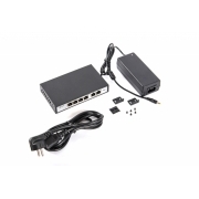 SKAT PoE-4E-2E PoE Plus switch, power 120W, ports: 4-Ethernet, 2-Uplink