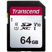 Флешка Transcend SecureDigital 64Gb (TS64GSDC300S)