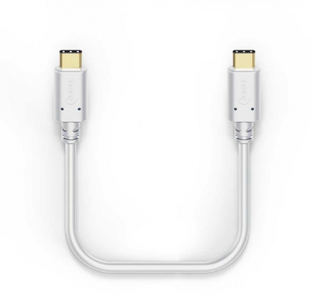 Кабель Hama 00183328 USB Type-C (m) USB Type-C (m) 1.5м белый