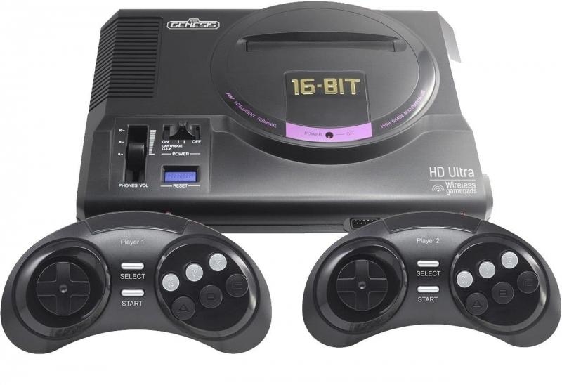 SEGA Retro Genesis HD Ultra + 150 игр (2 беспроводных 2.4ГГц джойстика, HDMI кабель) [ConSkDn70]