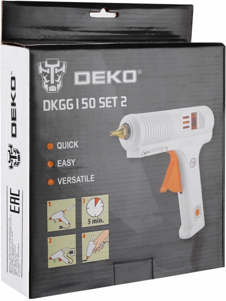 Клеевой пистолет Deko DKGG150 SET2 (063-4973)