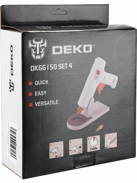 Клеевой пистолет Deko DKGG150 (063-4974)
