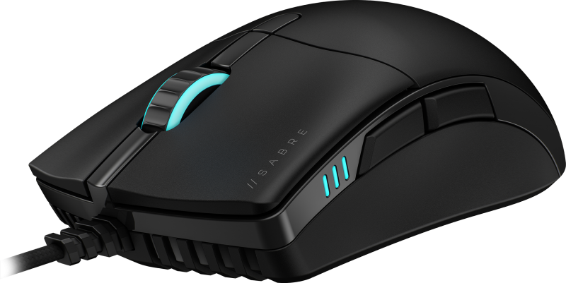 Игровая мышка Corsair Gaming™ CORSAIR SABRE RGB PRO CHAMPION SERIES Gaming Mouse, Optical, Black CH-9303111-EU
