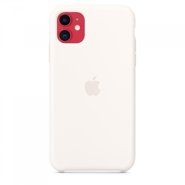 iPhone 11 Silicone Case - White