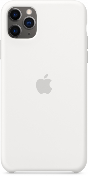 iPhone 11 Pro Max Silicone Case - White