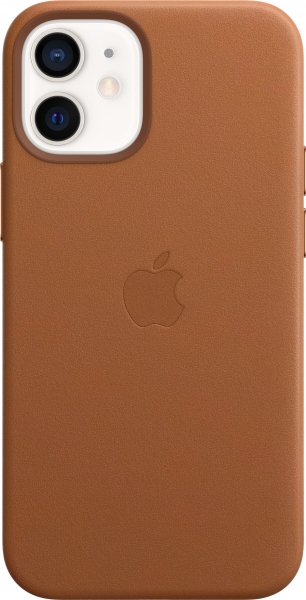iPhone 12 mini Leather Case with MagSafe - Saddle Brown
