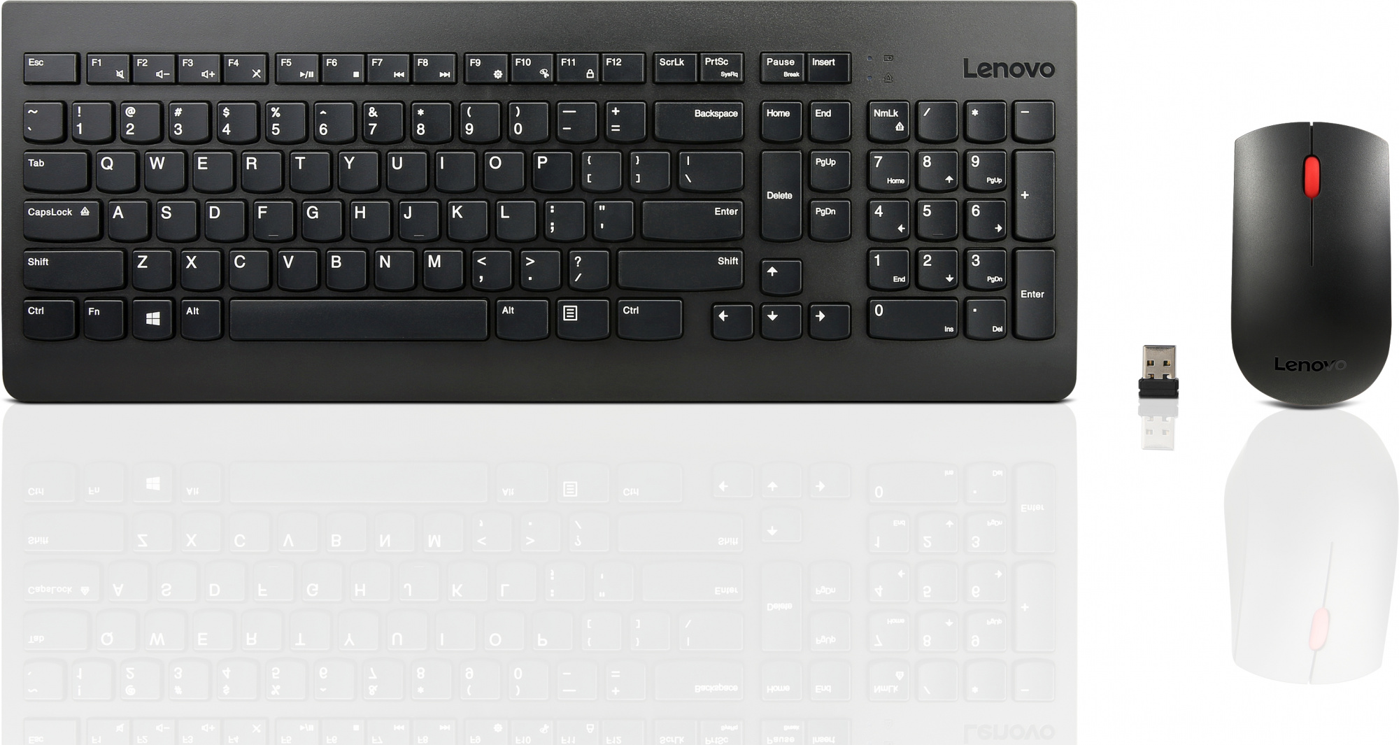 Клавиатура + мышь Lenovo Combo 4X30M39487, черный