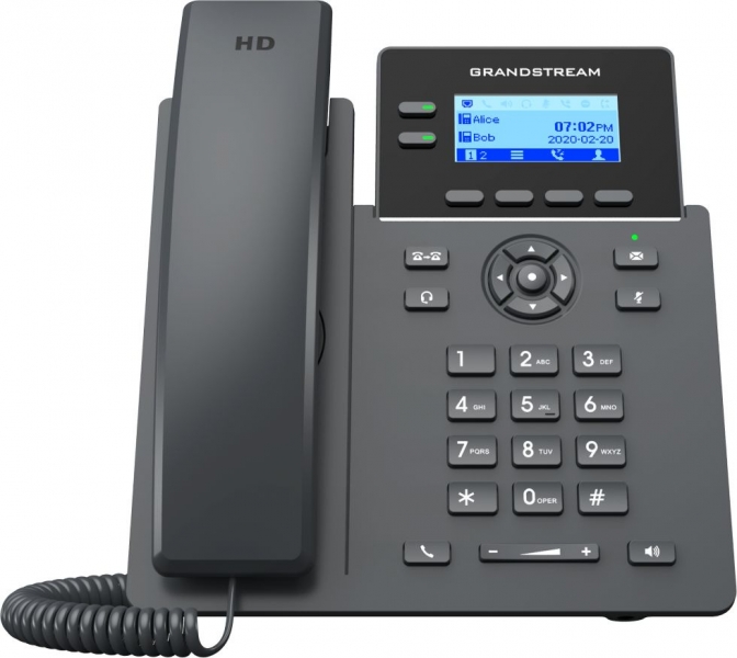 Телефон IP Grandstream GRP2602, черный