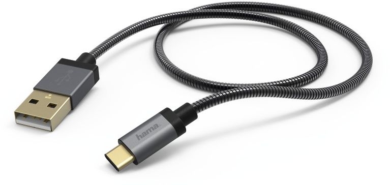 Кабель Hama 00173636 USB Type-C (m) USB A(m) 1.5м черный
