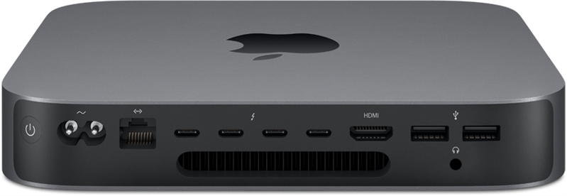Apple Mac mini (2020): 3.0GHz 6-core 8th-gen. Intel Core i5, TB up to 4.1GHz, 8GB, 512GB SSD, Intel UHD Graphics 630, 1 Gb Ethernet, Space Gray (rep. MRTT2RU/A)