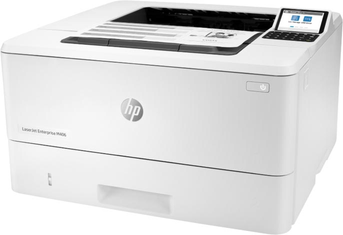 Лазерный принтер HP LaserJet Enterprise M406dn (3PZ15A)