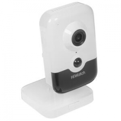 Камера видеонаблюдения HiWatch DS-I214(B) (4 MM), бело-черная