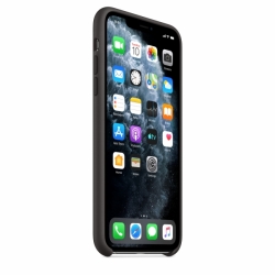 iPhone 11 Pro Max Silicone Case - Black