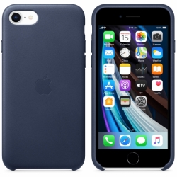 iPhone SE Leather Case - Midnight Blue