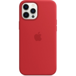iPhone 12 Pro Max Silicone Case with MagSafe - (PRODUCT)RED